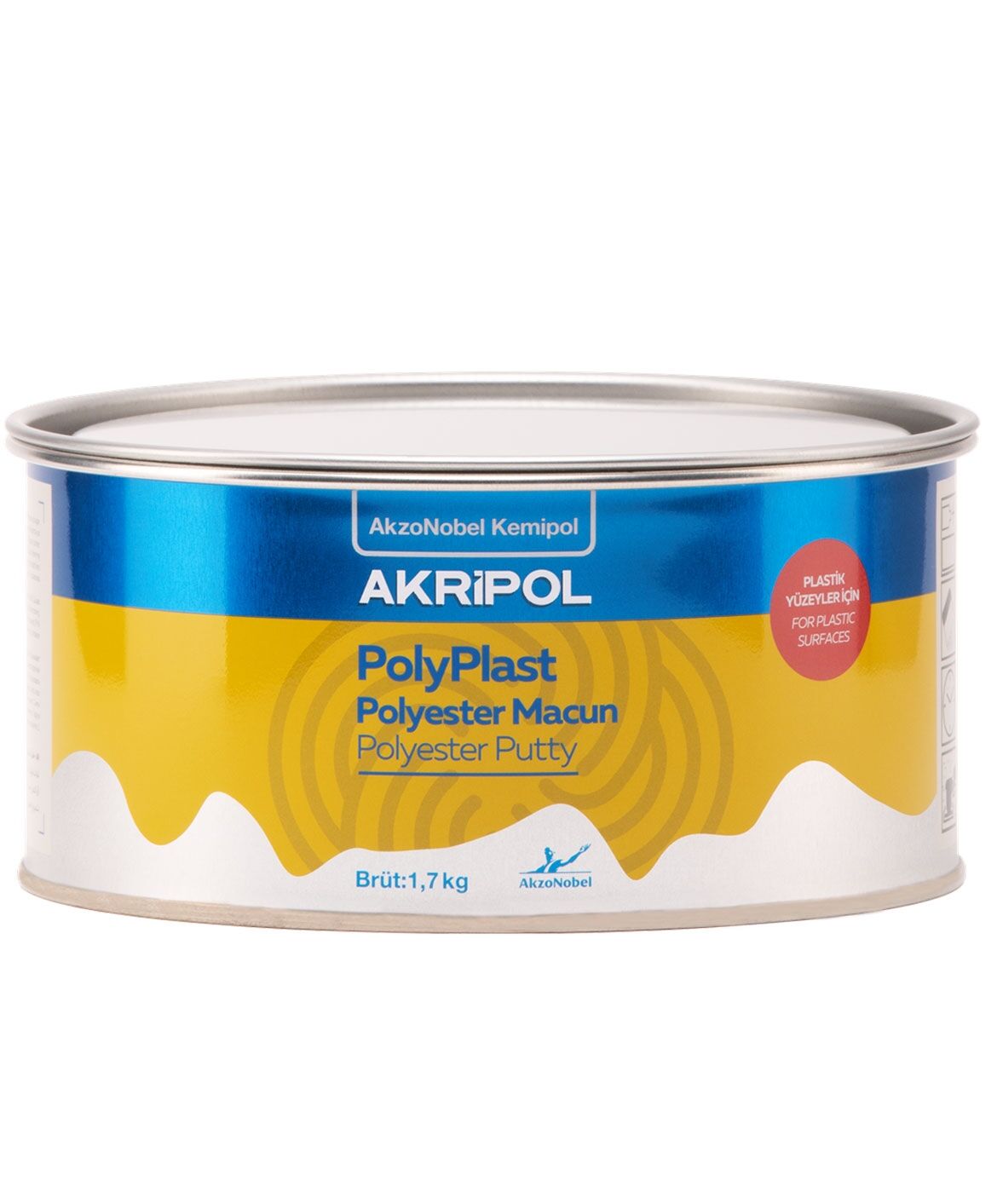 Akripol PolyPlast Poyester Macun 1.7Kg