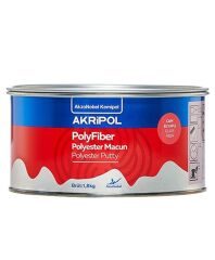 Akripol Polyfiber Polyester Macun Gri 2.7Kg