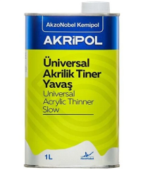 Akripol Akrilik Tiner Yavaş 1 Litre