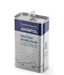 Akripol 2k Akrilik Vernik Neo Clear 3 Litre