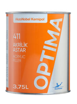 Akzonobel Optima 411 Astar Açık Gri 3.75 Litre (4+1 Astar)