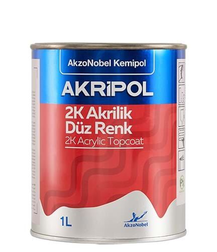 Akripol 2K Akrilik Oto Boyası Fiat 111-A Ateş Kırmızısı 1 Litre