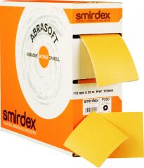 Smirdex Abrasoft Rulo Sünger Zımpara 115MM 220 Kum 1 Metre